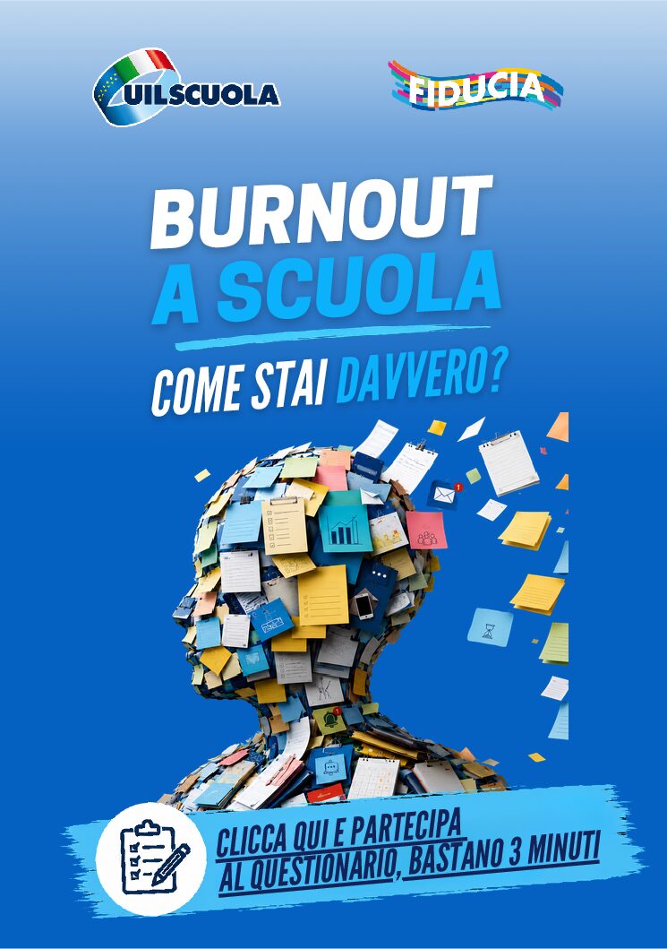 La UIL Scuola lancia il questionario su burnout e salute mentale